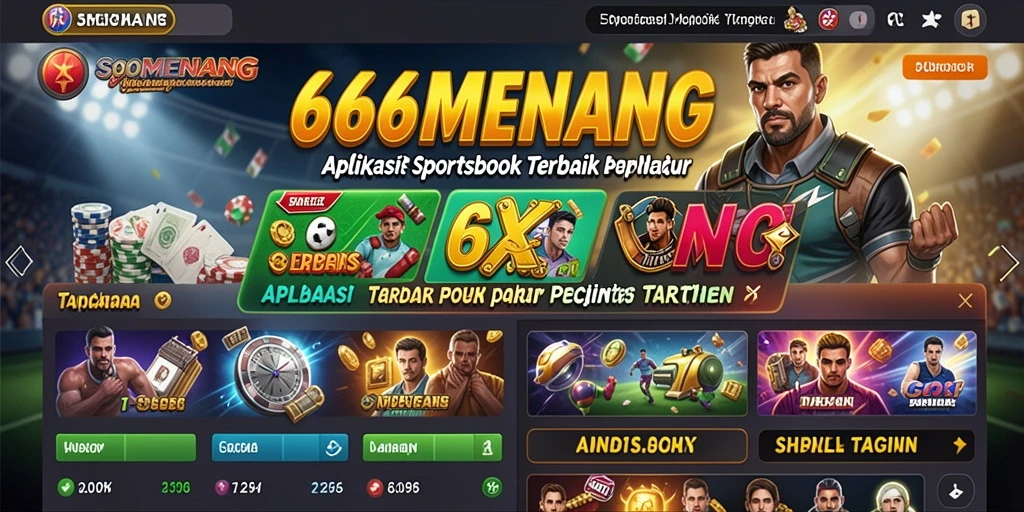 Screenshot dari gameplay taruhan Sportsbook yang seru.