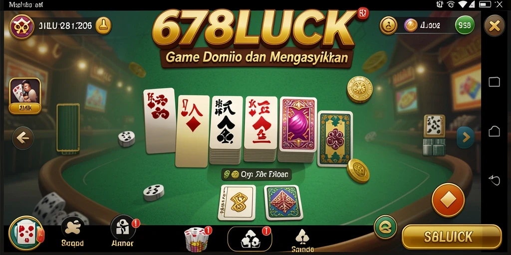 Tampilan menarik dari gameplay 678LUCK yang seru.