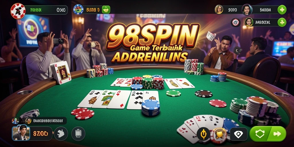 Tampilan gameplay <strong>98SPIN</strong> yang mendebarkan dan interaktif.