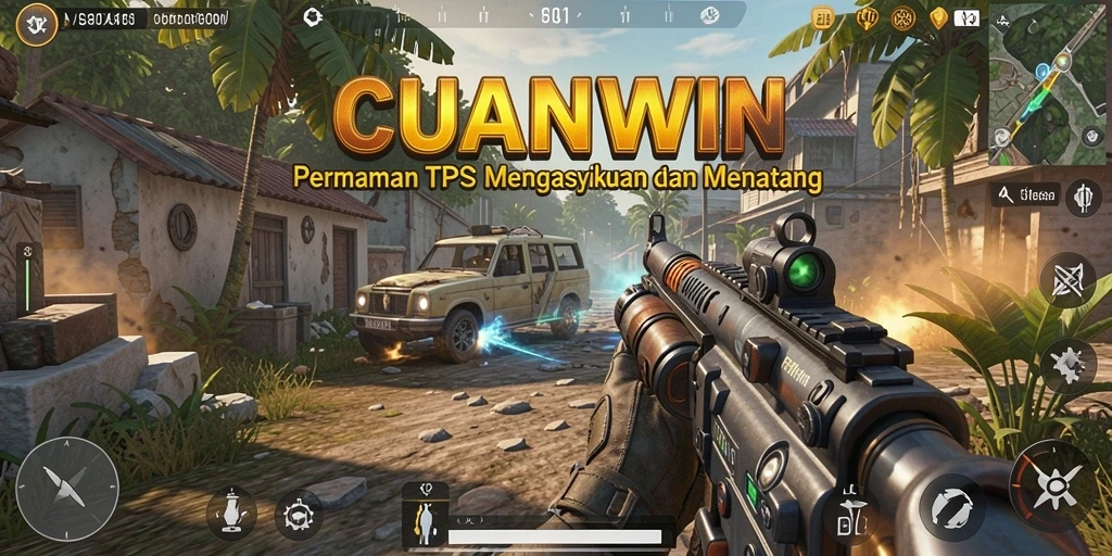Tampilan seru dari gameplay TPS CUANWIN yang mendebarkan.