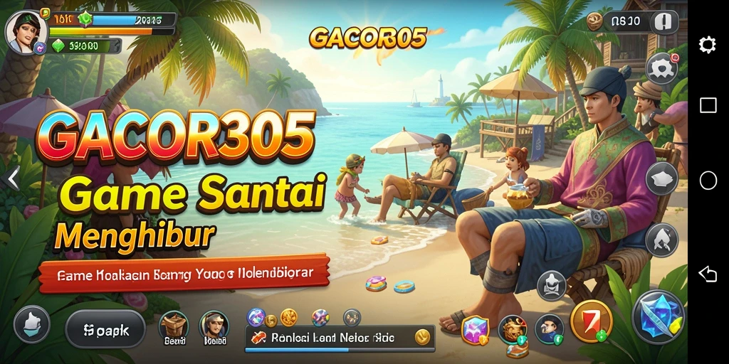 Gameplay menarik dari GACOR305 dengan grafis cerah dan interaksi menyenangkan.