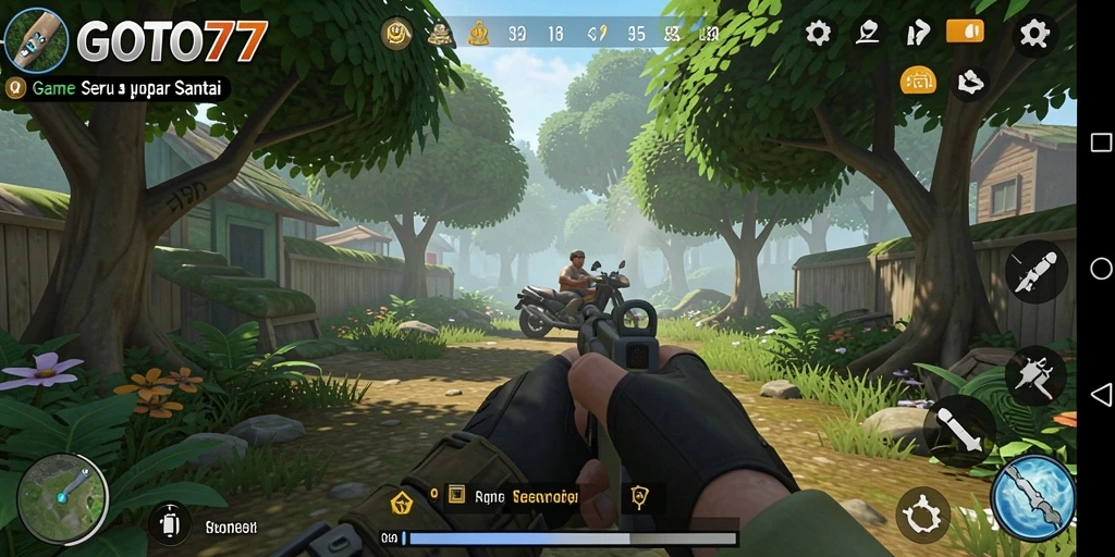 Tampilan gameplay <strong>GOTO77</strong> yang seru dan menantang.