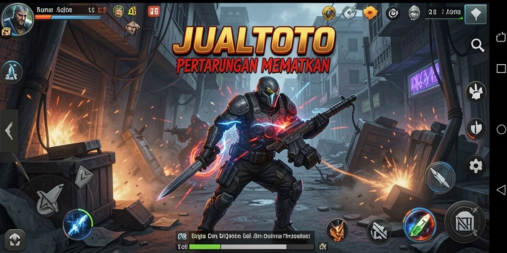 Tampilan seru dari pertarungan JUALTOTO yang mendebarkan.