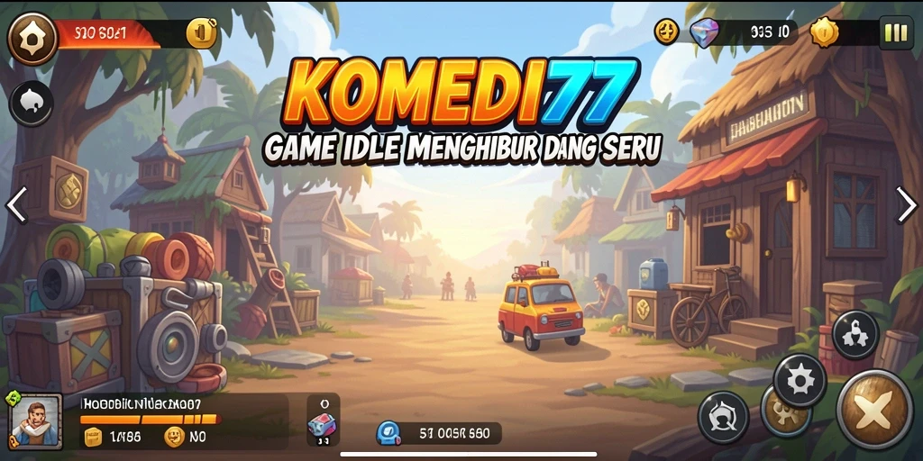 Tampilan gameplay <strong>KOMEDI77</strong> yang seru dan menghibur.