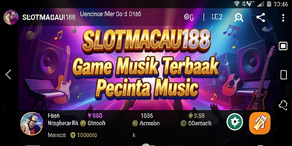 Tampilan gameplay SLOTMACAU188 yang penuh warna dan dinamis.